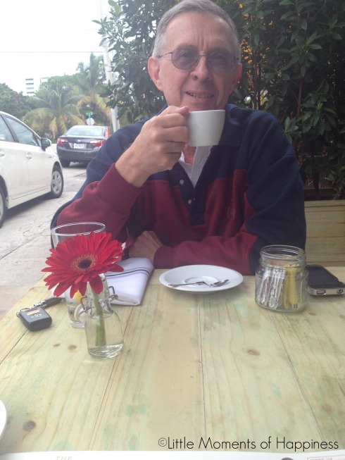 Dad at the District Miami