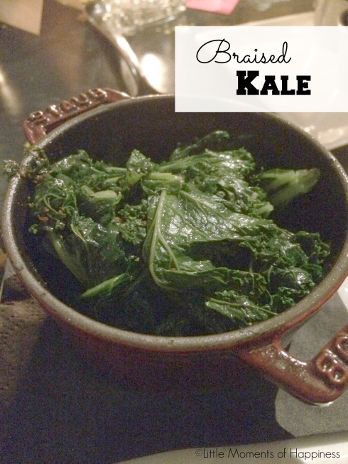 Braised Kale at Boston Chops